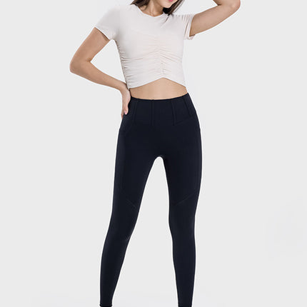 Pocketed High Waist Active Leggings