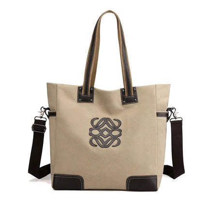 CFUN YA Trend Canvas Tote Bags For Women Female Shoulder Bag Messenger Pack Large Top Handle Bag Handbags Mummy Bolsa Feminina - Vickie Lynn's