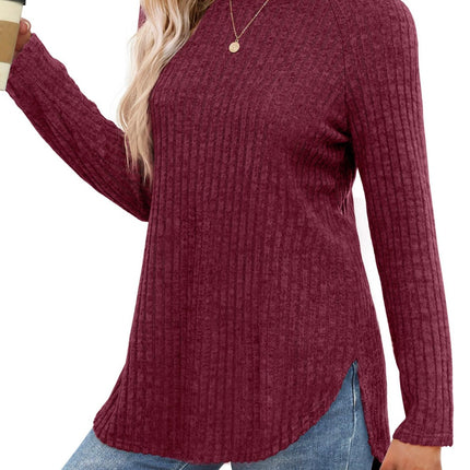 Round Neck Raglan Sleeve T-Shirt