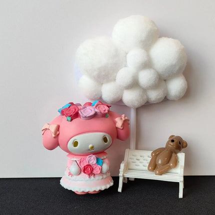 My Melody Anime Figure Sanrio Kawaii Toys Cartoon Collection Japanese Kawaii Cute Gifts Decoration Christmas Gifts for Children - Vickie Lynn's