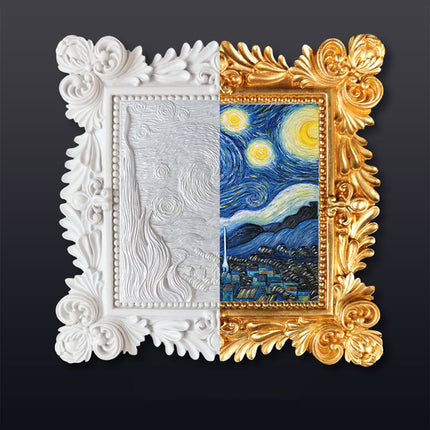 Relief Van Gogh's Starry Night DIY 3D Oil Painting Kit