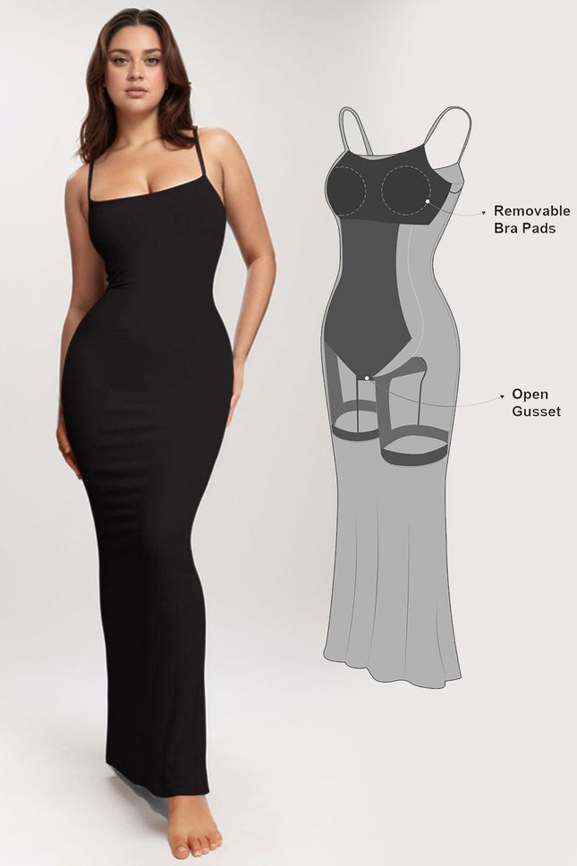 Basic Bae Built-In Shapewear Sleeveless Maxi Dress - Vickie Lynn's
