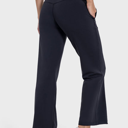 Pocketed High Waist Active Pants