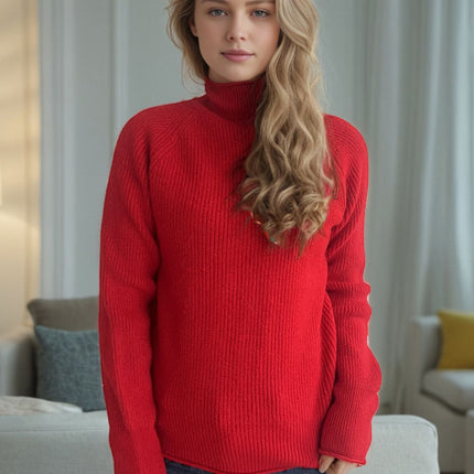 Turtleneck Long Sleeve Sweater