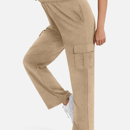 Pocketed High Waist Pants