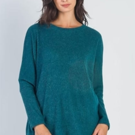 Cherish Apparel Round Neck Long Sleeve Sweater