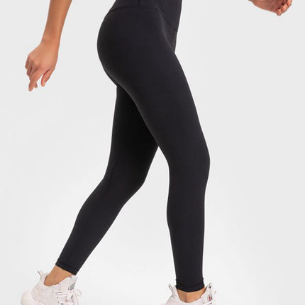 Millennia Highly Stretchy Wide Waistband Yoga Leggings