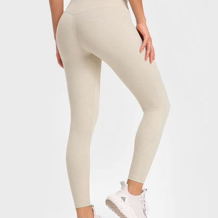 Millennia Highly Stretchy Wide Waistband Yoga Leggings