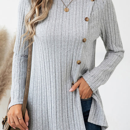 Round Neck Long Sleeve T-Shirt