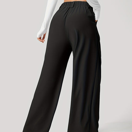 Wide Leg Pants with Pockets