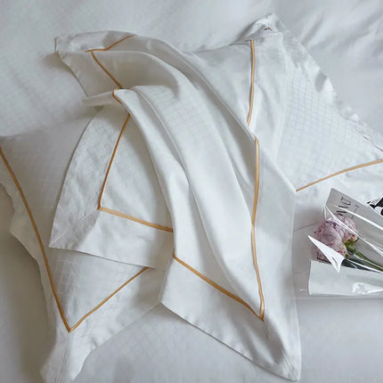 New 1000TC Egyptian Cotton Bedding Sets Luxury Jacquard Duvet Cover Flat sheet Pillowcase