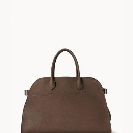 2023 Margaux15 Handbag Cowhide High-Capacity Commuter Bag the Suede Row lcu Soft