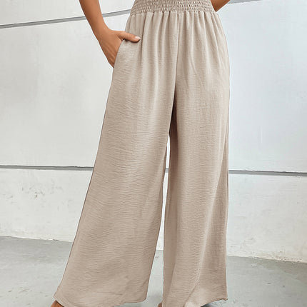 Perfee Wide Leg Pants with Pockets