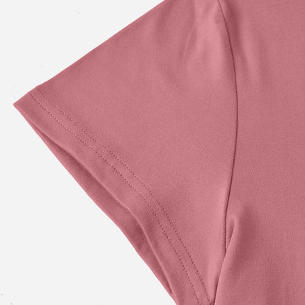 Graphic Round Neck Short Sleeve T-Shirt