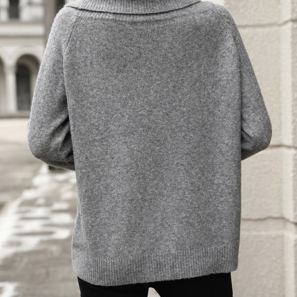 Turtleneck Long Sleeve Sweater