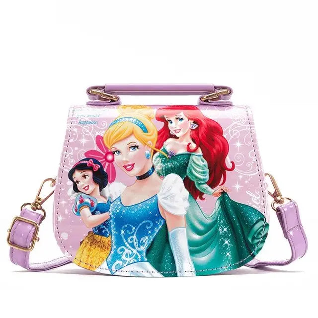 Disney Frozen 2 Elsa Anna Princess Children's Toys Shoulder Bag Girl Sofia Princess Baby Handbag Kid Fashion Shopping Bag Gi
