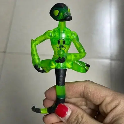 Genuine Ben Tennyson 10 Anime Figure Doll Monster Figure Toys Ben10 Omnitrix Table Ornaments Gifts for Children