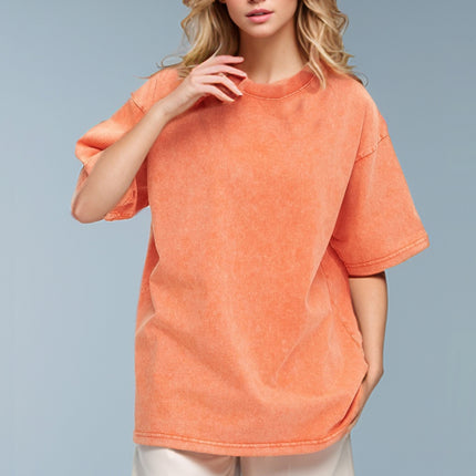 Basic Bae Round Neck Half Sleeve T-Shirt