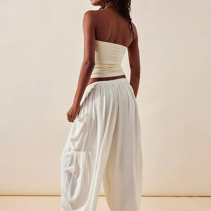 Full Size Wide Leg Pants with Pockets