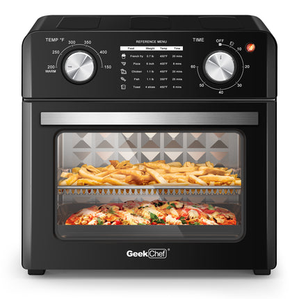 Freidora de aire Geek Chef 10QT, horno tostador de encimera