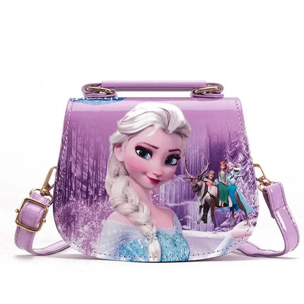 Disney Frozen 2 Elsa Anna Princess Children's Toys Shoulder Bag Girl Sofia Princess Baby Handbag Kid Fashion Shopping Bag Gi