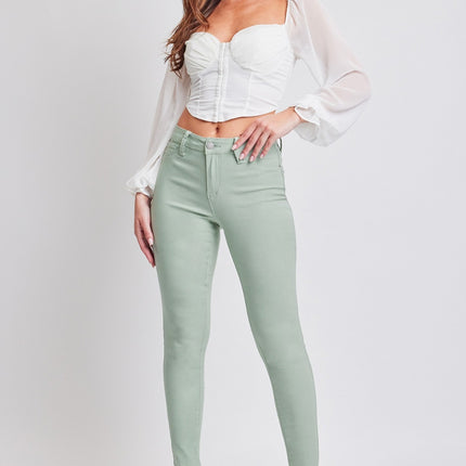 YMI Jeanswear Hyperstretch Mid-Rise Skinny Jeans