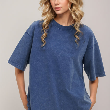 Basic Bae Round Neck Half Sleeve T-Shirt