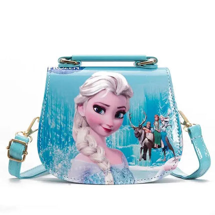 Disney Frozen 2 Elsa Anna Princess Children's Toys Shoulder Bag Girl Sofia Princess Baby Handbag Kid Fashion Shopping Bag Gi