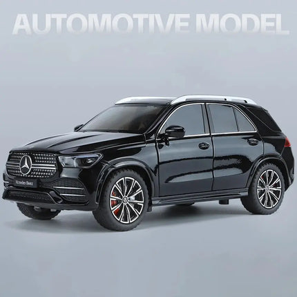 1:24 Benz GLE350 GLE SUV Alloy Car Diecasts & Toy Vehicles Car Model Sound and light Pull back Car Toys For Kids Gifts