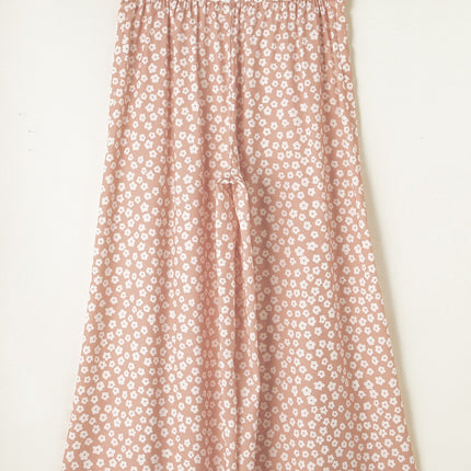 Floral Wide Leg Pants