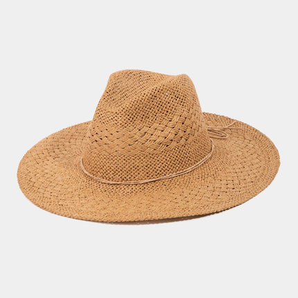 Fame Straw Braided Sun Hat