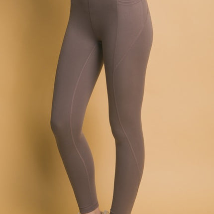 Love Tree High Waist Leggings with Side Pockets