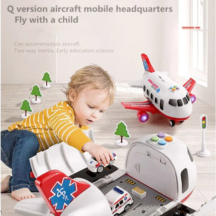 Large Early Education Aircraft Toys Passenger Plane Aircraft Toy DIY Car Toy Aircraft Kids Airplane Toy for Children's Day Gift