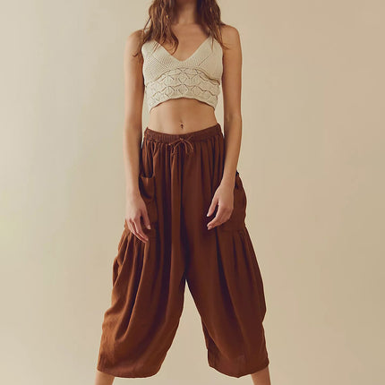 Full Size Wide Leg Pants with Pockets