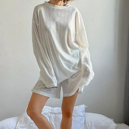 Basic Bae Buttery-Soft Breathable Round Neck Top and Shorts Set