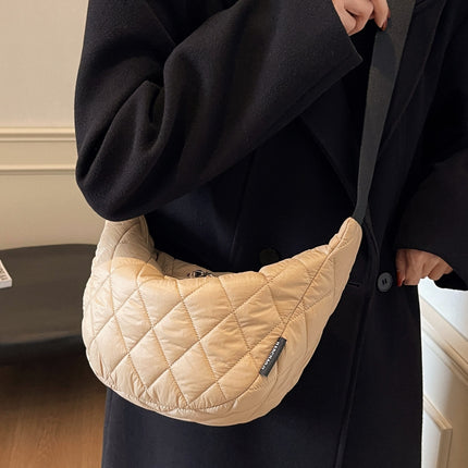 Quilted Adjustable Strap Crossbody Bag