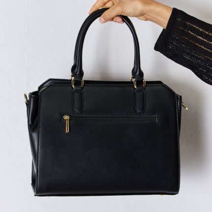 David Jones Texture PU Leather Handbag