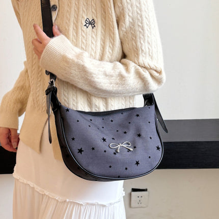 Polyester Printed Adjustable Strap Crossbody Bag