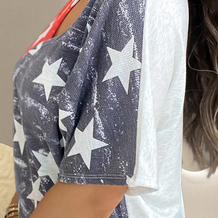 Star Surplice Short Sleeve T-Shirt