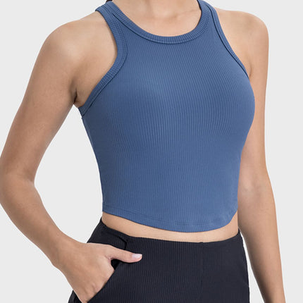 Round Neck Racerback Active Tank