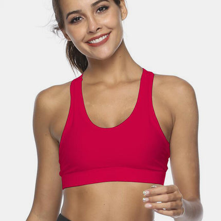 Cutout Scoop Neck Active Tank