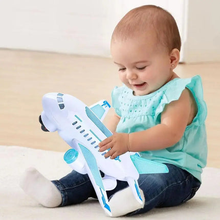 Toy Airplane Transport Plane Toys For Toddlers Simulation Air Bus Airplane Toy Universal Wheel Airplane Model Gift For Kids
