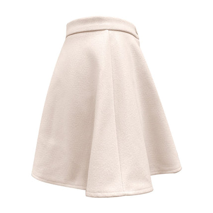 Buttoned Corduroy Mini Skirt