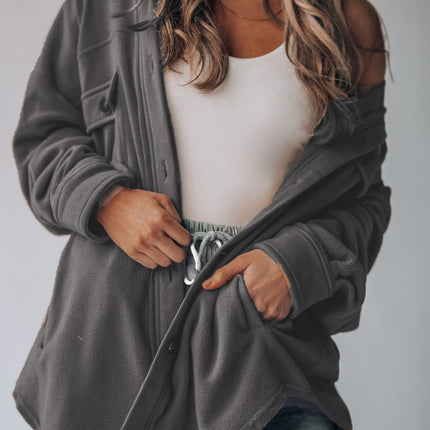 Button Up Long Sleeve Jacket