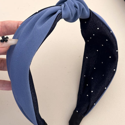 Knotted Polyester Wide Headband