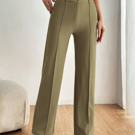 High Waist Wide Leg Pants