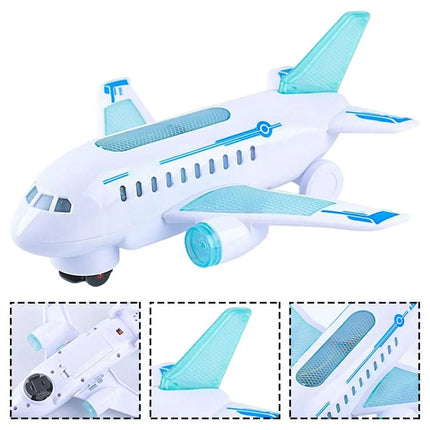 Toy Airplane Transport Plane Toys For Toddlers Simulation Air Bus Airplane Toy Universal Wheel Airplane Model Gift For Kids
