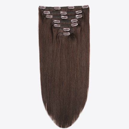 16" 110g Clip-in Hair Extensions Indian Human Hair