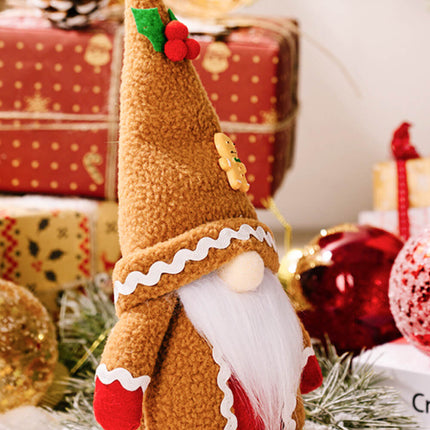 2-Pack Christmas Gingerbread Gnomes