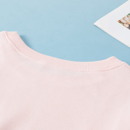 PARIS Round Neck Long Sleeve Sweatshirt